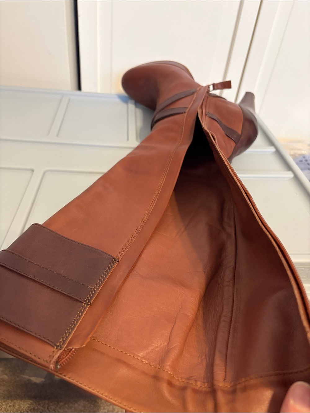 Cole Haan Women Poppy Bit Tall Boot in Sequoia Chestnut 7.5 - Picture 11 of 13